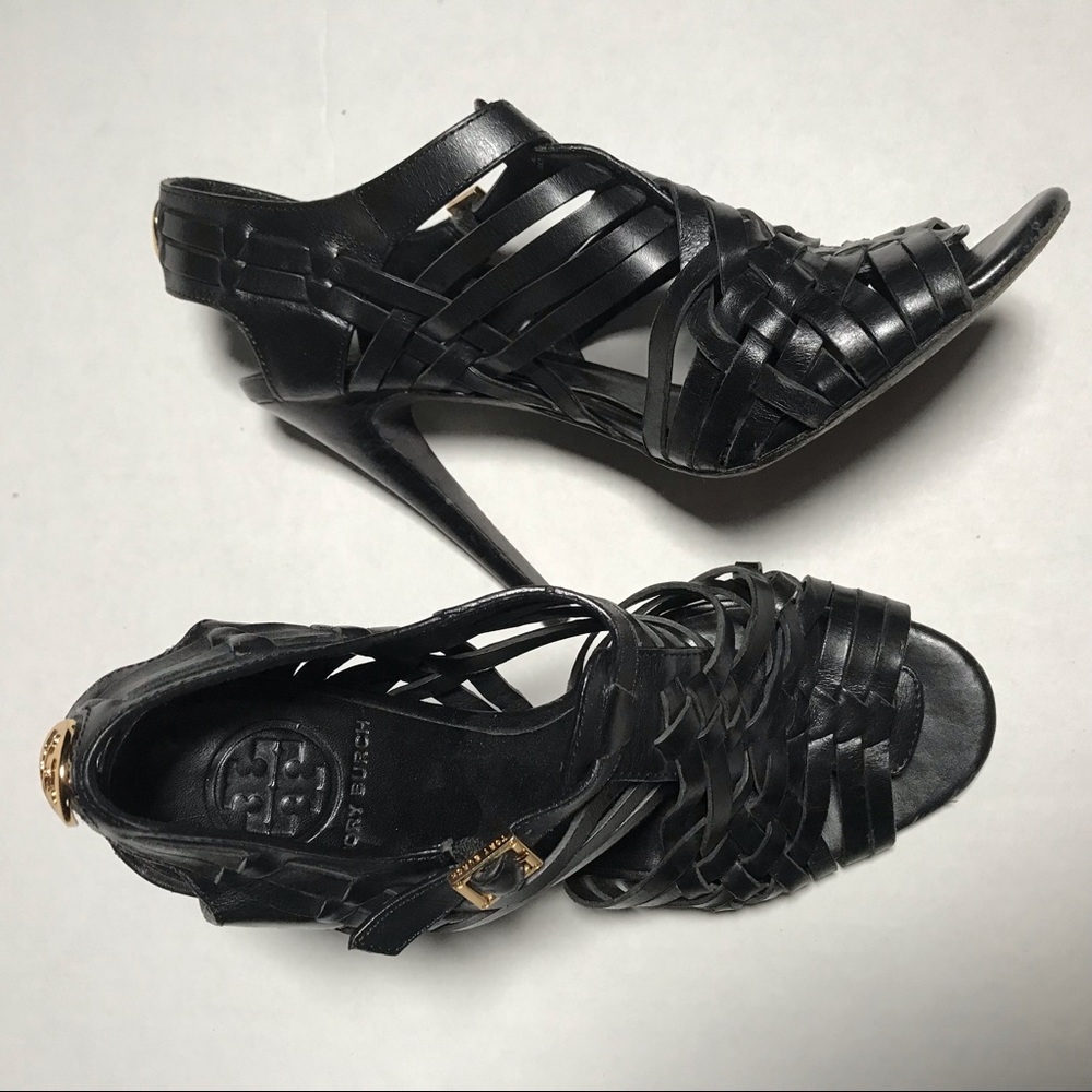 Tory Burch black heels